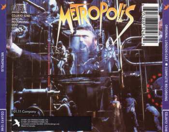 2CD "Metropolis" Original London Cast: Metropolis