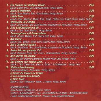 CD Die Original Zillertaler: Weihnachten mit den Original Zillertaler