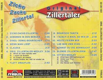 CD Die Original Zillertaler: Zicke Zacke Zillertal