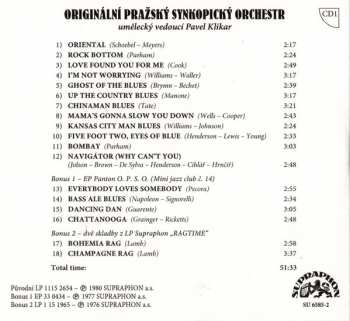 4CD/Set di cofanetti Originální Pražský Synkopický Orchestr: Legendární Gramofonové Snímky Z Let 1976-89
