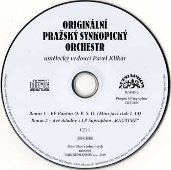 4CD/Set di cofanetti Originální Pražský Synkopický Orchestr: Legendární Gramofonové Snímky Z Let 1976-89