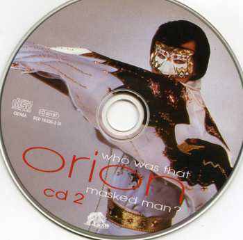 4CD/Set di cofanetti Orion: Who Was That Masked Man?