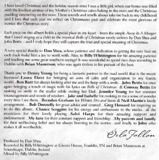 CD Orla Fallon: Winter, Fire And Snow - A Celtic Christmas Collection