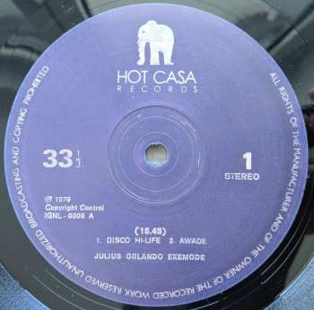 LP Orlando Julius: Disco Hi-Life DLX