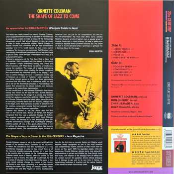 LP Ornette Coleman: The Shape Of Jazz To Come LTD | CLR