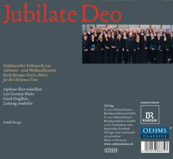 CD Les Cornets Noirs: Jubilate Deo - Frühbarocke Festmusik Zur Advents- und Weihnachtszeit