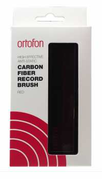 Audiotechnica Ortofon Carbon Fiber Record Brush Red