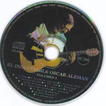 CD Oscar Aleman: El Inolvidable Volumen 2