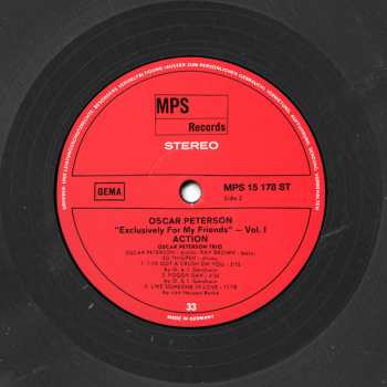 6LP/Set di cofanetti Oscar Peterson: Exclusively For My Friends LTD