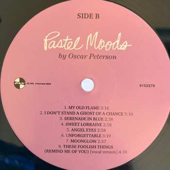 LP Oscar Peterson: Pastel Moods