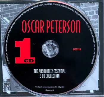 3CD Oscar Peterson: The Absolutely Essential 3CD Collection