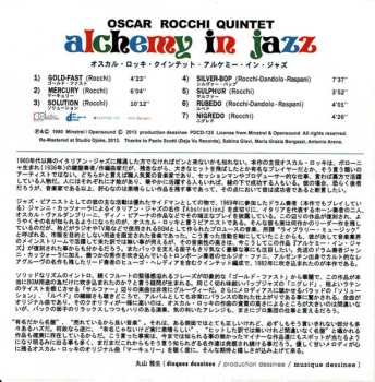 CD Oscar Rocchi Quintet: Alchemy In Jazz