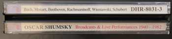 3CD/Set di cofanetti Oscar Shumsky: Broadcasts And Live Performance 1940-1982