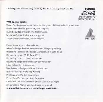 CD Osiris Trio: Melodies Of Love And Death (Opera Senza Parole)