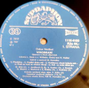 LP Oskar Nedbal: Vinobraní