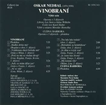CD Oskar Nedbal: Vinobraní