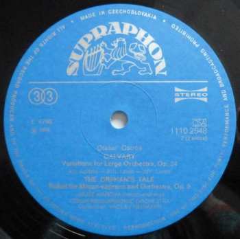 LP The Czech Philharmonic Orchestra: Calvary, The Orphan's Tale