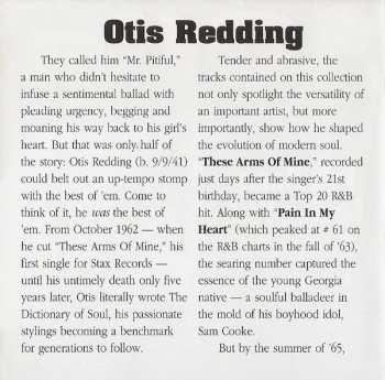 CD Otis Redding: I've Been Loving You Too Long And Other Hits