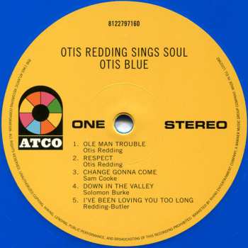 LP Otis Redding: Otis Blue / Otis Redding Sings Soul CLR