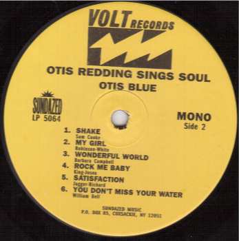 LP Otis Redding: Otis Blue / Otis Redding Sings Soul
