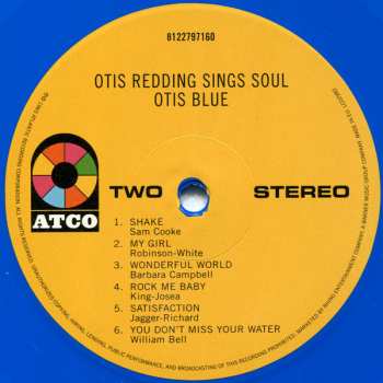 LP Otis Redding: Otis Blue / Otis Redding Sings Soul CLR