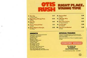 CD Otis Rush: Right Place, Wrong Time