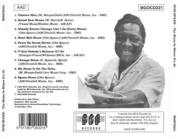 CD Otis Spann: The Blues Is Where It's At