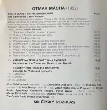CD Otmar Mácha: Patria Bohemorum