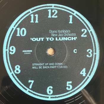 2LP Otomo Yoshihide's New Jazz Orchestra: Out To Lunch
