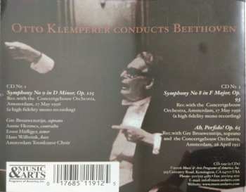 2CD Ludwig van Beethoven: Symphonies Nos. 8 & 9 / "Ah Perfido!"