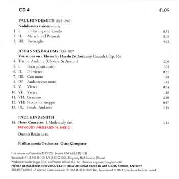 95CD/Set di cofanetti Otto Klemperer: The Warner Classics Remastered Edition