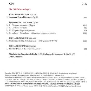 95CD/Set di cofanetti Otto Klemperer: The Warner Classics Remastered Edition