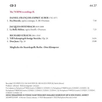 95CD/Set di cofanetti Otto Klemperer: The Warner Classics Remastered Edition