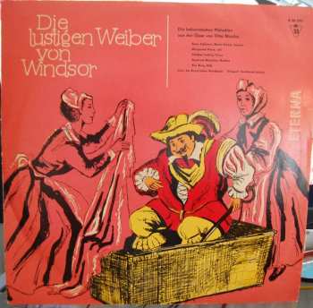 LP Maria Stader: Die Lustigen Weiber Von Windsor