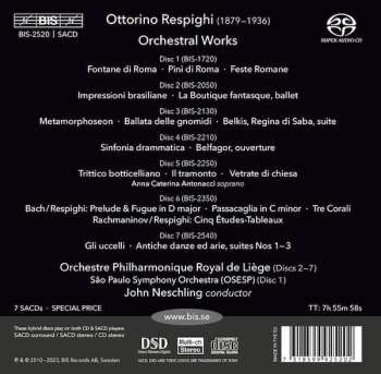 Set di cofanetti/7SACD Ottorino Respighi: Orchestral Works