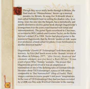 CD Ougenweide: Ohrenschmaus / Eulenspiegel