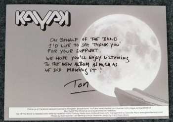 2LP/CD Kayak: Out Of This World