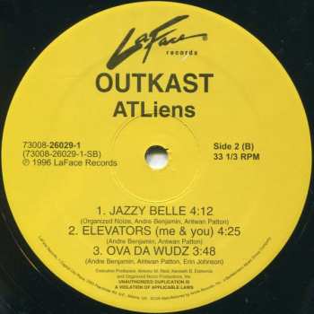 2LP OutKast: ATLiens