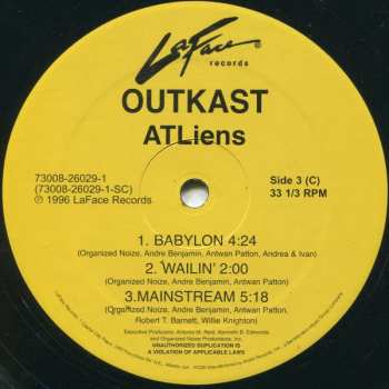2LP OutKast: ATLiens