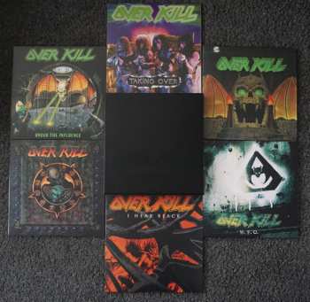 6LP/Set di cofanetti Overkill: The Atlantic Years (1986 - 1994) LTD