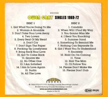 2CD Owen Gray: Singles 1969-72