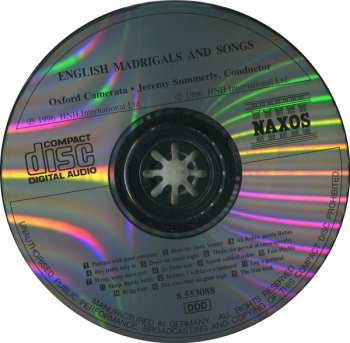 CD Oxford Camerata: English Madrigals And Songs