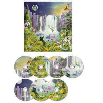 7CD/Set di cofanetti Ozric Tentacles: Trees Of Eternity (1994-2000) LTD