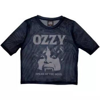Donne Crop Top Speak Of The Devil