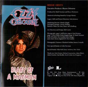 CD Ozzy Osbourne: Diary Of A Madman