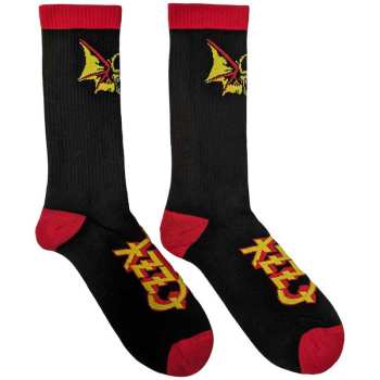 Merce Ozzy Osbourne: Ozzy Osbourne Unisex Ankle Socks: Bat (black) (uk Size 4 - 7) 36 - 42