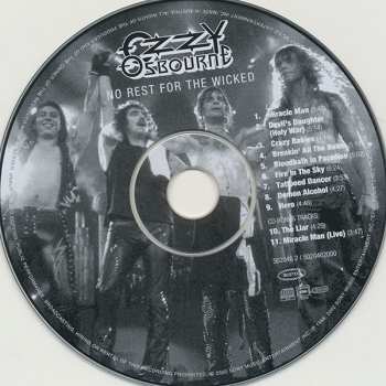 CD Ozzy Osbourne: No Rest For The Wicked