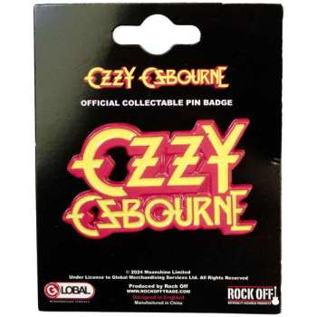 Merch Ozzy Osbourne: Spilletta Stacked Logo Ozzy Osbourne