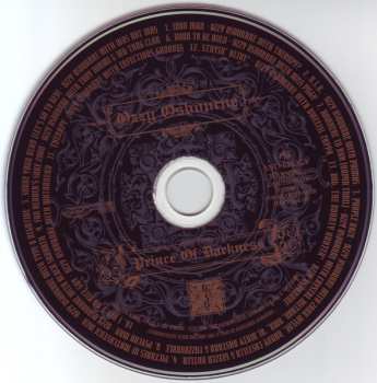 4CD/Set di cofanetti Ozzy Osbourne: Prince Of Darkness