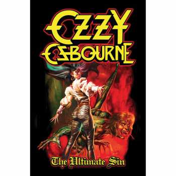 Merch Ozzy Osbourne: Poster in tessuto The Ultimate Sin